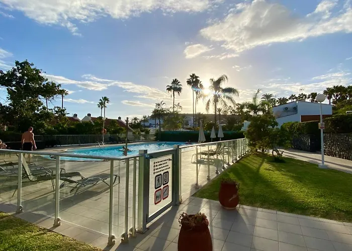 Casa Con Terraza Y Piscina En Pasito Blanco, Cerca De Maspalomas