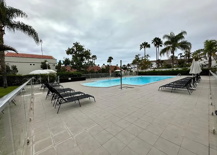 Casa Con Terraza Y Piscina En Pasito Blanco, Cerca De Maspalomas