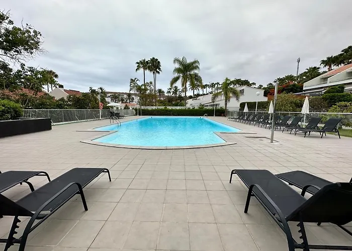 Casa Con Terraza Y Piscina En Pasito Blanco, Cerca De Maspalomas